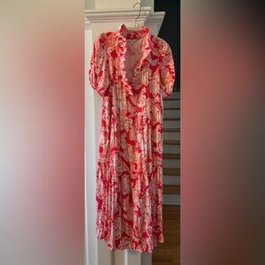 Pink Maxi Dress size Large